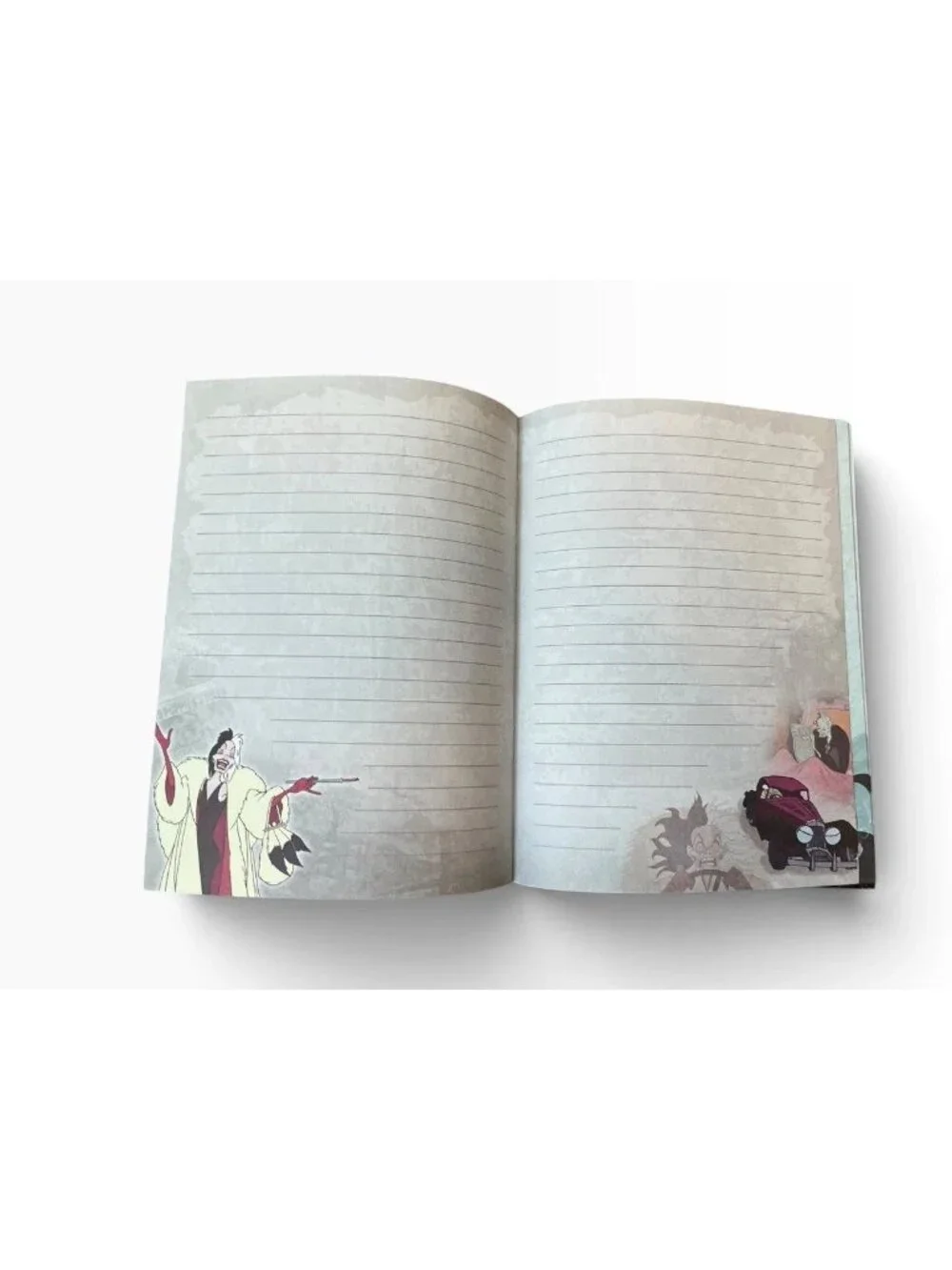Disney Classic Villains Journal Ursula Maleficent Cruella Evil Queen